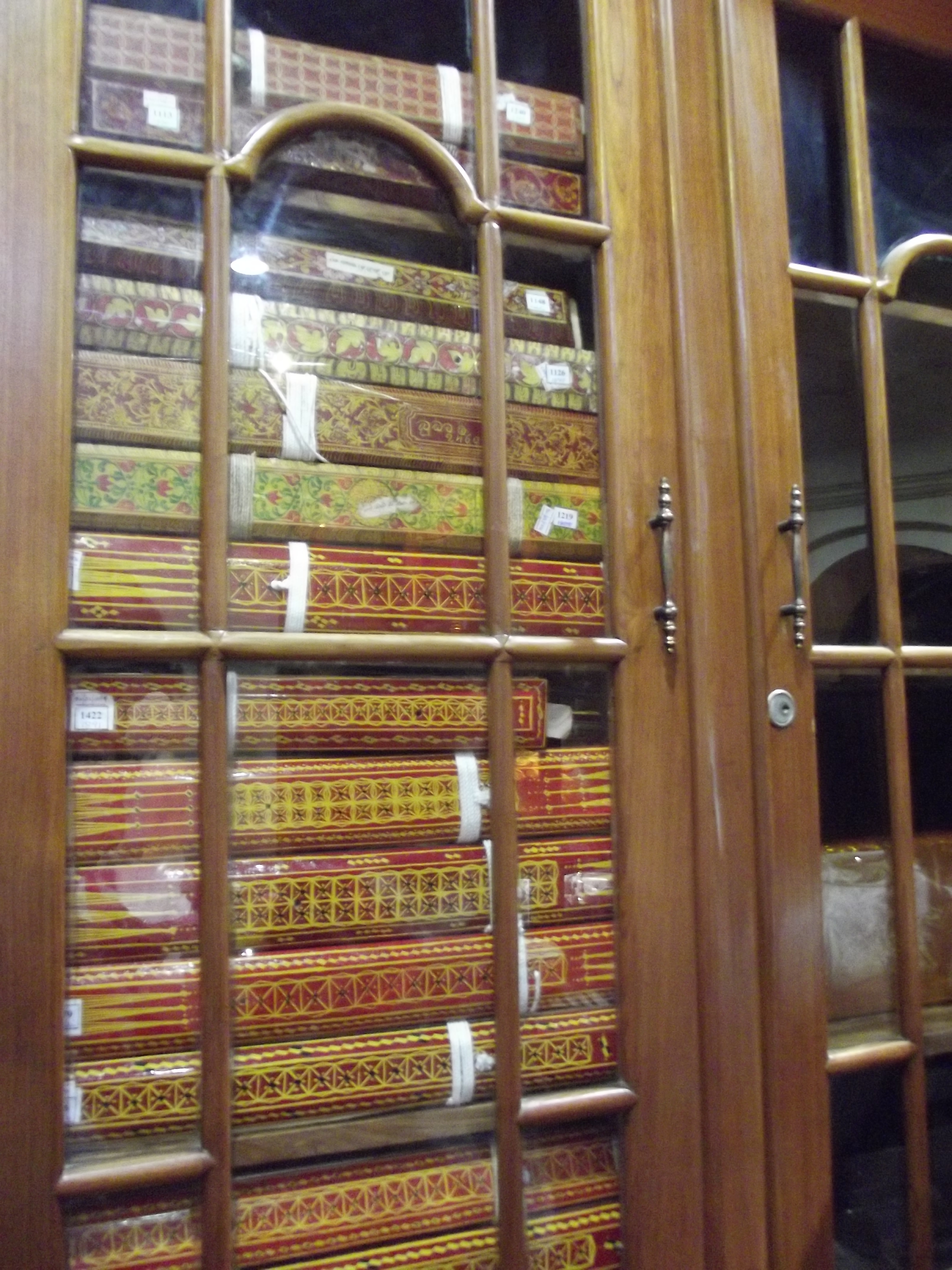Kandy - Zahntempel Bibliothek
